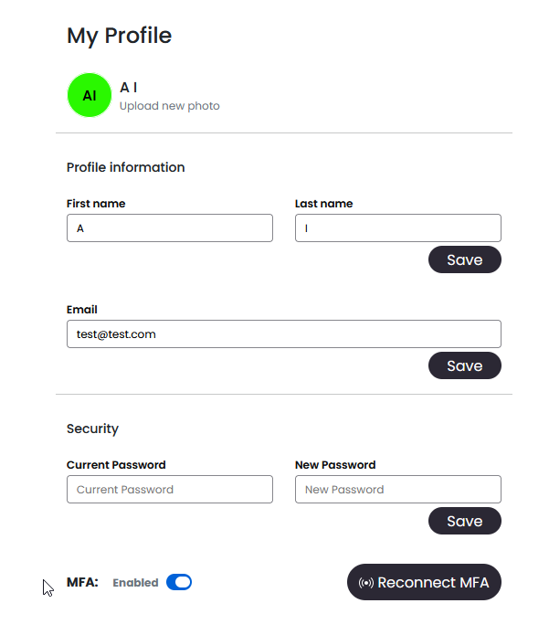 Multi-Factor Authentication (MFA)