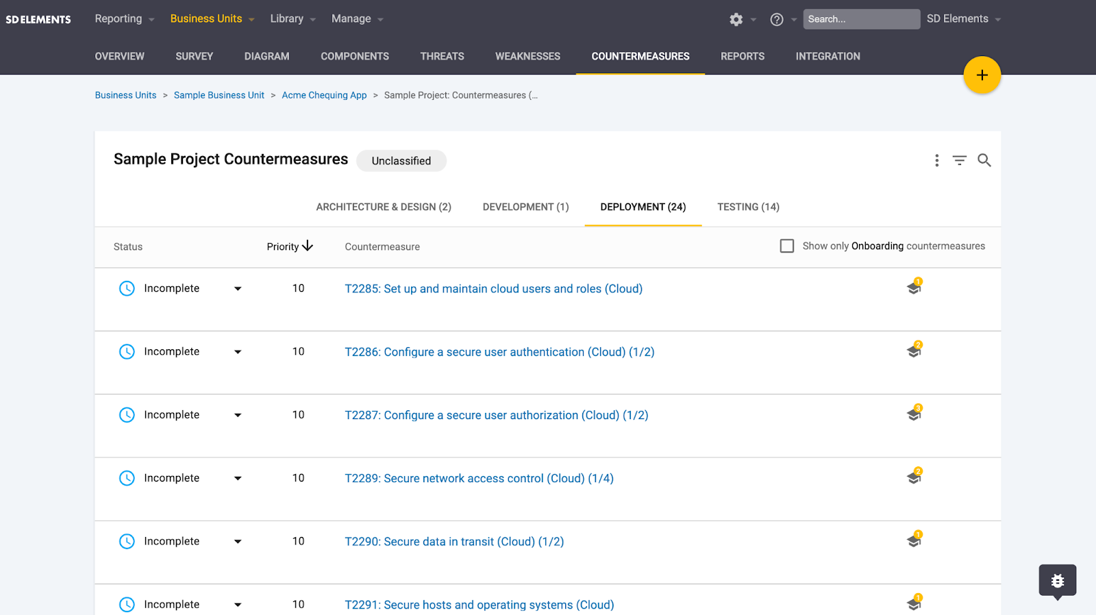 SD Elements Best Practices - Chapter 2: Model Application